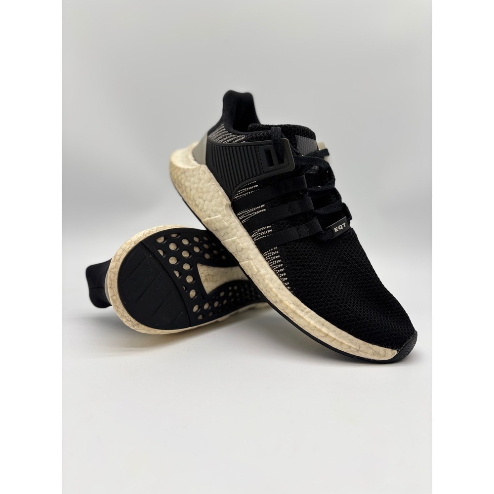 Adidas EQT Support 93/17 Core Black White Boost Sneakers BY9509 Mens 13